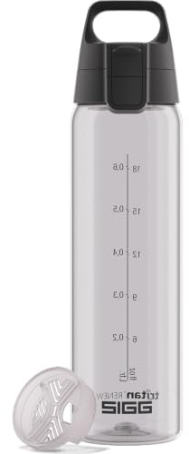 Sigg - Tritan Trinkflasche - Total Color ONE Transparent - Für Kohlensäurehaltige Getränke Geeignet - Spülmaschinenfest - Auslaufsicher - Leicht - BPA-frei - 0.75L