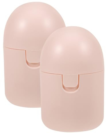 TOYANDONA Scatola per Coppette Mestruali Donna 2 Pezzi in Pp Compatta e Traspirante, Custodia Portatile per Viaggio e Uso Quotidiano