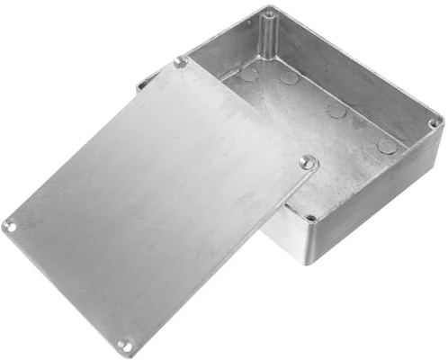 YARNOW Aluminium Projektbox 1590Bb 120X95X35Mm Robust Gitarrenpedalgehäuse für Effektpedale und Verstärker Zubehör
