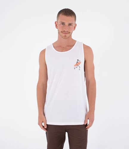 Hurley Herren Tank Top Men - Printing Press Flamingue T-Shirt