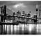 murando Fototapete selbstklebend New York 245x175 cm Tapete Wandtapete Klebefolie Dekorfolie Tapetenfolie Wand Dekoration Wandaufkleber Wohnzimmer Stadt Mon Nacht d-B-0205-a-a