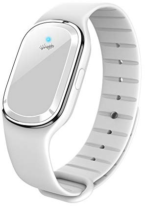 LAMF - Braccialetto antizanzare ad ultrasuoni per bambini e adulti, con cavo di ricarica USB, atossico e impermeabile, perfetto per interni ed esterni, confezione da 2 pezzi