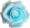 Inzopo 50 x Schaumstoff-Rosen, Rosenköpfe, Rosenköpfe, Kunstblumen, Hochzeitsstrauß, Party, Heimdekoration, Rosenköpfe, Hellblau