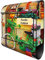 banjado® Design Briefkasten personalisiert Grünes Fahrrad 38,5x46,5x13cm & 2 Schlüssel - Briefkasten Stahl schwarz Zeitungsfach pulverbeschichtet - Postkasten A4 Einwurf inkl. Montagematerial
