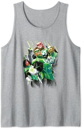 Green Lantern Power of the Rings Tank Top