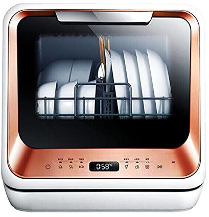 MNSSRN Portable Dishwasher, Automatic Fruit And Vegetable Small Dryer, Free Desktop Lazy Dishwasher