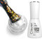 UV Nagellack GEM TOP COAT CLAVIER mit glitzer High Gloss Nagelgel UV für Nageldesign Gel Polish (RUBY)