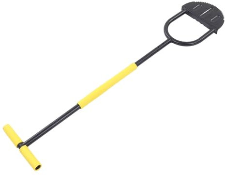 Coupe-Bordures Manuel en Acier Carbone Durable pour Jardin Outil d'entretien de Pelouse à Long Manche