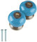 Larcele Vintage Schrankknöpf Türknopf Keramik Griffe für Schublade,2 Stück,Rund,Set CTLS-01(Blau)