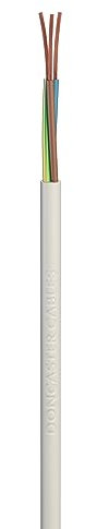 Doncaster Cables Flex 3183Y 2.5mm White 10m