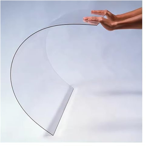 AFGZQ Lastre di Plastica in Policarbonato Copertura Chiara della Pergola Pannelli Impermeabili for Serre E Progetti Fai da Te Dimensioni Personalizzate (Size : 3.3X 23ft)