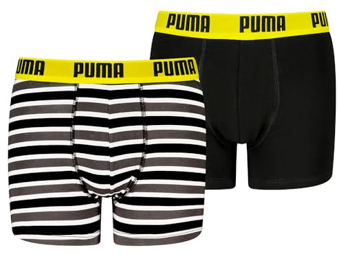 Puma Jungen Boys Everyday Striped Boxers Boxer (2er Pack)