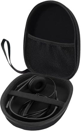 Hard Travel Carrying Case Headphone Storage Bag for Logitech USB Headset H390 H540 H430 H570e/ Plantronics/Blackwire 3220 3320 C3220/ Sennheiser SC 30/ SC 60/ PC 8/ PC 7/ Consumer Audio Momentum 4