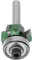 R1/R2/R3 Woodworking Milling Cutter 4 Teeth Trimming Cutter Edge Trimmer Router Bit (1/4 * R2)