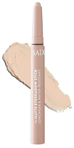 IsaDora Lidschatten Stift - All-in-One Augen Make-Up Pen als Lidschattenstift oder Eyeliner - Wasserfester Eyeshadow Stick - Vegan - Alternative zur Creme Lidschatten Palette - 60 Bare Beige