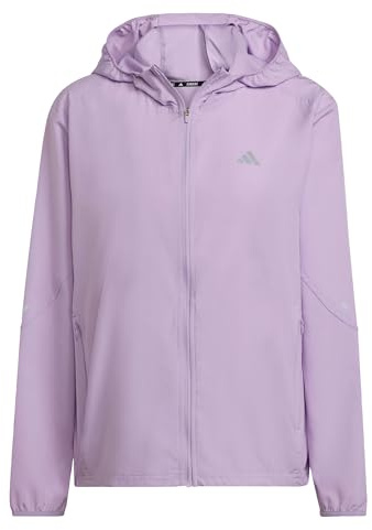 adidas Damen Run It Jacket, Powder Plum, XL