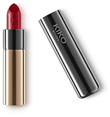 KIKO Milano Gossamer Emotion Creamy Lipstick 113, Creme-Lippenstift Mit Vollem Farbton