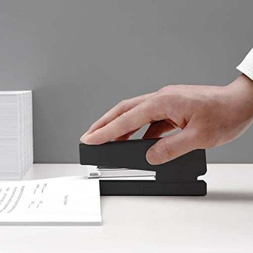 OUYUE Hefter Heftgerät Desktop-Hefter, Robust, 20 Blatt Kapazität, Tragbarer Metall-Hefter for Büro-Schreibtisch-Zubehör Oder Heim-Studentenbedarf Tacker Für Hause Büro(C)