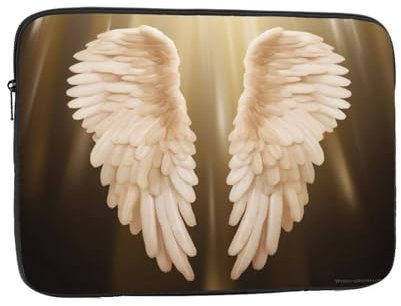 Cute Angel Wing Laptop Hülle Sleeve - Stoßfeste Schutzhülle für 10 Zoll, 12 Zoll, 13 Zoll, 15 Zoll, 17 Zoll Laptops - Schlanke und tragbare Laptoptasche