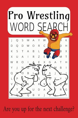 Pro Wrestling World Search Puzzle Book