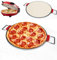 Steinborg Pizzastein kompatibel mit Steinborg SB-3140 Pizzaofen - Pizzastein für Backofen Gasgrill Grill - Cordierit glasiert