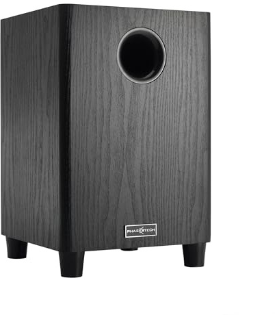 phaseotech 6.5 Inch Passive Subwoofer, 100W Power Heavy Bass Powerful Sound Synthetic Fiber Wood Material, Passive Speaker for Home Theater Party Plug and Play