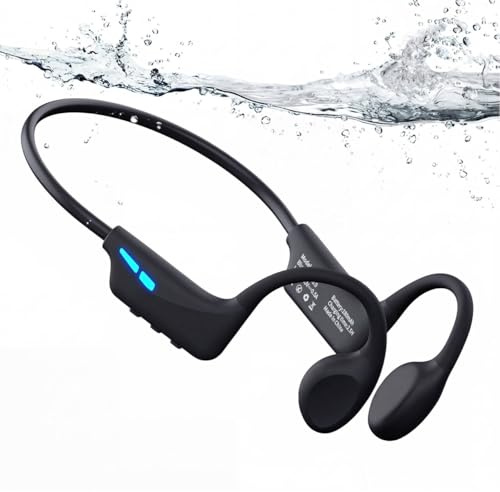Unterwasser Knochenschall Kopfhörer Bluetooth 6.0 zum Schwimmen Laufen, 8GB