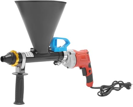 Pistolet à joints électrique, pistolet à mortier électrique, pistolet à mortier ciment électrique, pompe à mortier + 2 buses, pour applicateur de carrelage, outil de jointoiement électrique, presse à