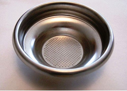 Kaffeesieb d = 68 mm Einbau d = 60,5 mm H = 24 mm f. 1 Tasse für Gaggia u.a.