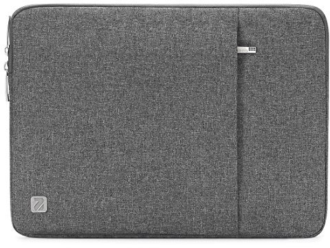 NIDOO 15,6 Zoll Wasserdicht Laptop Sleeve Hülle Schutzhülle Tasche für 15,6 ThinkPad T15 Gen 2/16,3 XPS 16/16 Yoga Pro 9i Gen 9 / IdeaPad Slim 3i 5 Gen 9 / Legion Slim 5 Gen 9 | 7i Gen 9,Grau