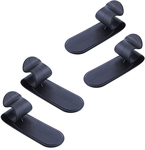 CHUCKSSS 4-Pack Multiple Umbrella Holder - Boot Hooks Adhesive, Wall Mounted Rack for Car, Home Entryway, Balcony, Bathroom, Storage Room
