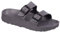 Ladies & Girls Slip On Summer Sandals - FLIP Flop Sliders by MIG (6 UK, Grey)
