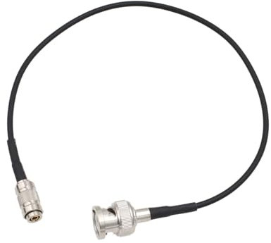 HangTon Camera Monitor Mini SDI to SDI Video Signal Coaxial Adapter Cable for Blackmagic 75 ohm (60cm, DIN 1.0/2.3 to Male BNC)