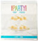 Elegant Gold Foil Cardboard Cupcake Stand (33cm x 35cm) - Dazzling Cardboard Display Tower - Perfect for Parties & Celebrations - 1 Pc