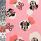 MAGAM-Stoffe Mickey Mouse Jersey Kinder Stoff Oeko-Tex Meterware 50cm (Weiße Punkte auf rosa)