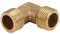Dechoga Gomito Raccordo per Compressore, Raccordo a 90 Gradi in Ottone per Tubi, Valvola di Ritegno Filettata Maschio Giunto per Tubo Ad Angolo Retto 3/8 x 3/8