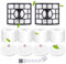Rebirthcare nz801ukt az910ukt filter replacement for shark rotator powered lift-away nv801uk nv680 nv681 nv620 nv682 nv683 nv800 uv810 ax910 duoclean upright vacuum filters parts # xff680 & xhf680