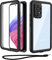 Beeasy für Samsung Galaxy A53 5G Hülle, IP68 Wasserdicht Outdoor Handyhülle 360 Grad Schutzhülle, Stoßfest Staubdicht Sturzfest Panzerhülle mit Eingebautem Displayschutz, Schwarz