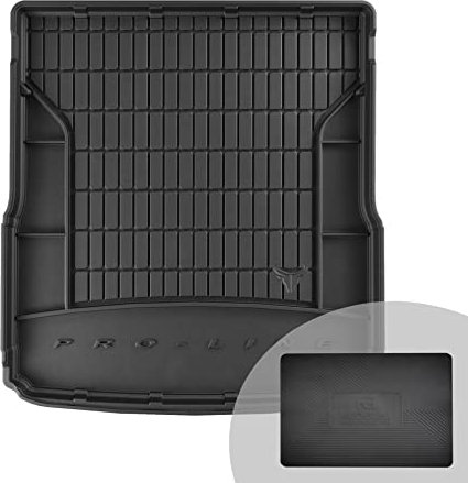 FROGUM ProLine 3D Gummimatte Exklusive Auto Kofferraummatte Kofferraumwanne für Volkswagen Passat B6 2005-2010, für Volkswagen Passat B7 2010-2014 | Bequemer Organiser | Die höchsten Kanten