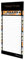 Collins Debden Flourish To Do List Notepad with Slim Magnetic Pad - Trains Design