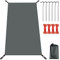 Odoland Picknickdecke Wasserdicht Stranddecke 210x90 cm Ultraleicht Sandabweisend Campingdecke Picknickmatte mit Heringe und Nylonseile für Camping Picknick Wandern Regen-Abdeckplane