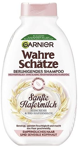 Garnier Wahre Schätze Shampoo, Hafermilch, 250 ml