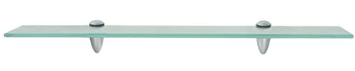 Wandregal 60x20 cm Würfelregal, Regalboden, Schweberegal, Hängeregal, Regalsysteme für Wohnzimmer, Arbeitszimmer, Badezimmer, Küche Transparent