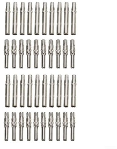 20 Pairs Solar Connector Pin Metal Core Male and Female Solar Cable Terminals, Solar Photovoltaic Internal Male/Female Metal Terminal Pins for Solar Panel Cable Connectors