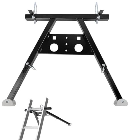 Ladder Stabilizer, Extension Ladder Stabilizer for Roof Wall Standoff Ladder Adjustable Length Extension Ladder Stabilizer