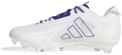 adidas Sneaker da calcio Adizero 13.0 da uomo, White Team Collegiate Viola Bianco, 42 EU