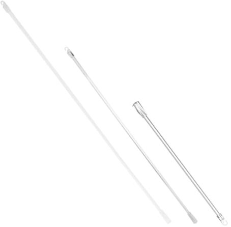 Anneome 3stücke Vertikale Jalousienstäbe in Verschiedenen Längen Robuster Fensterrollo-neigungsstab Aus Langlebigem Material Leichter Fensterjalousie-ersatz Für Innenfenster Und Schwere Vo