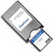 CompactFlash PC Card Adapter, PCMCIA Memory Card Reader CompactFlash to PC Card Reader Plug and Play Adapter (With CF 2G card)
