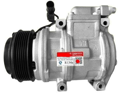 Compresor De Aire Acondicionado 10PA17C, Compatible Con Ssangyong, Rodius 2.7 Stavic Rexton Rodius 6652300211 66523-00211 6651303011 6652300011