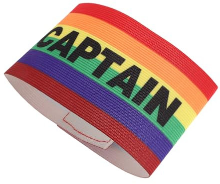 BESPORTBLE Kapitänsbinde Für Fußballmannschaften – Kapitänsbinde Für Erwachsene Elastisches Armband Für